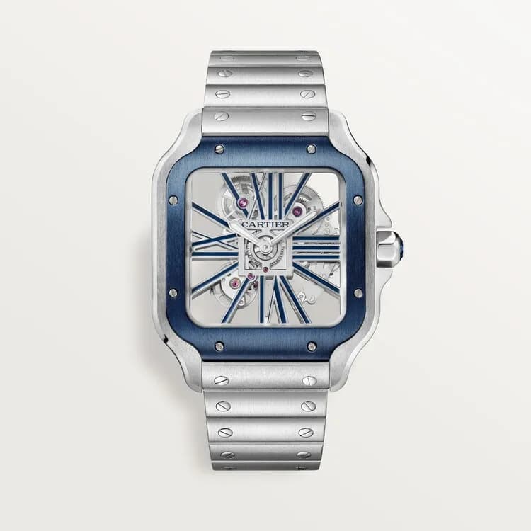 Cartier Santos de Cartier skeleton WHSA0026
