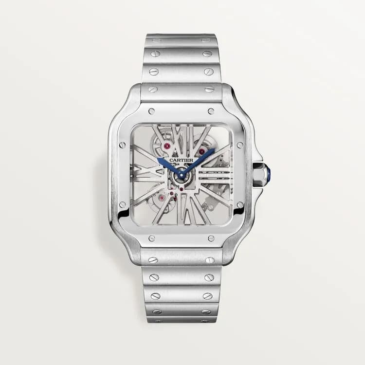 Cartier Santos de Cartier Skeleton WHSA0014