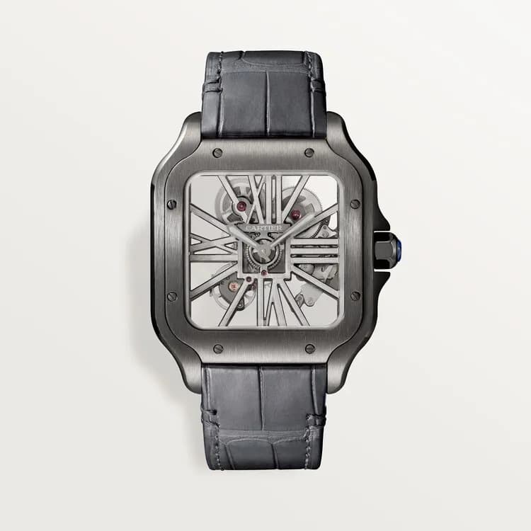 Cartier Santos de Cartier skeleton WHSA0009