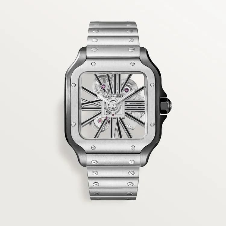 Cartier Santos de Cartier skeleton WHSA0027