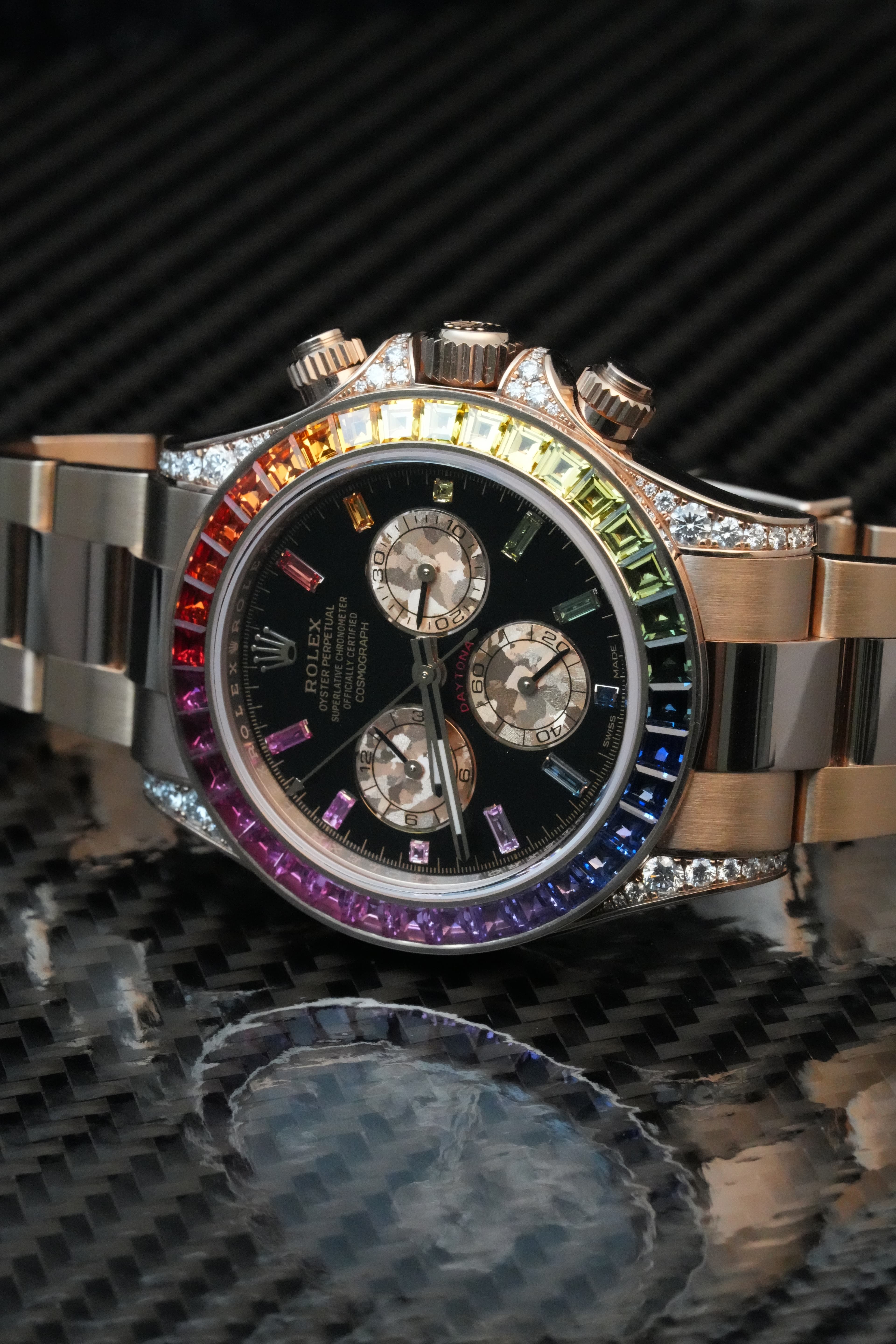 Rolex Rainbow Daytona  view 10