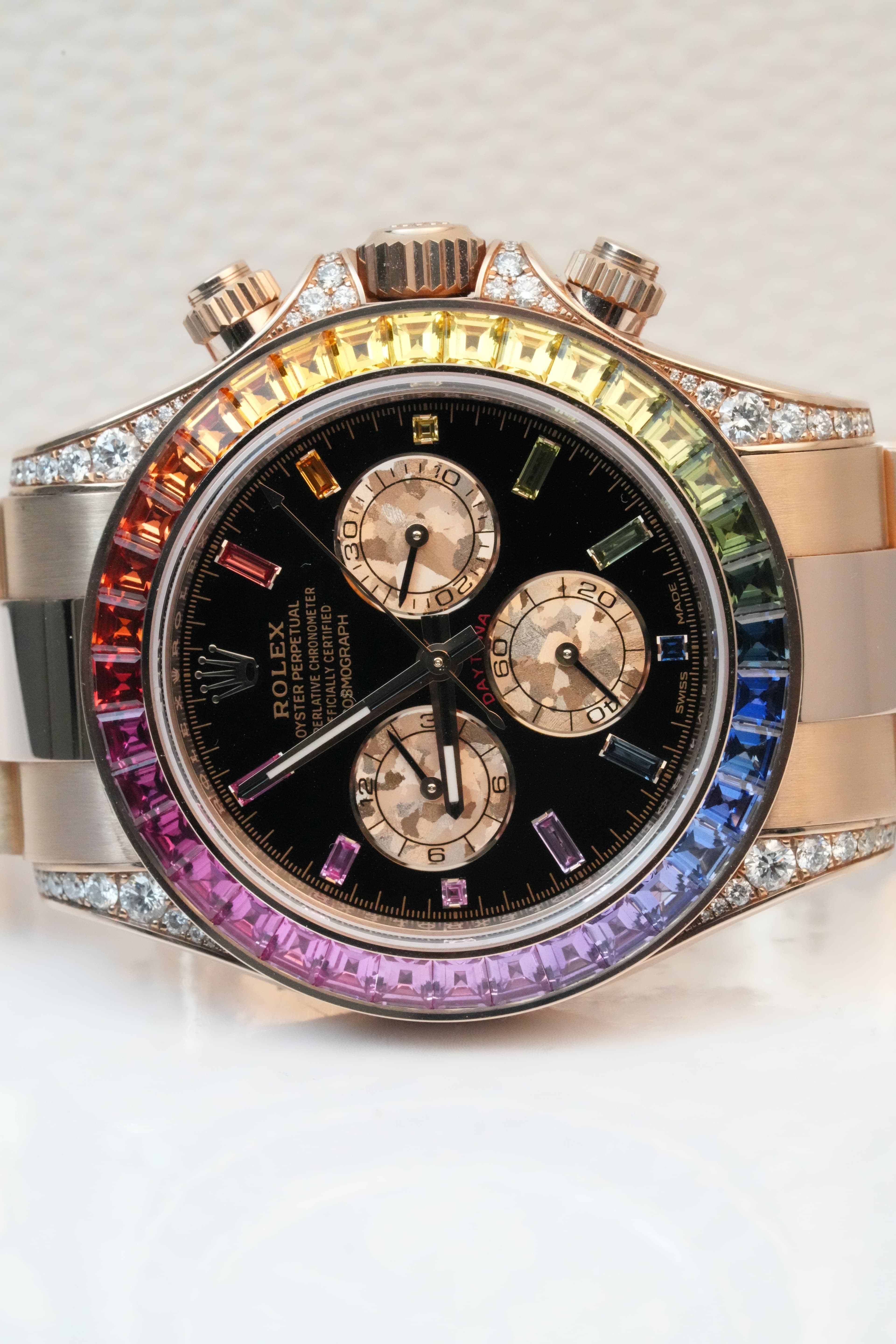 Rolex Rainbow Daytona  view 3