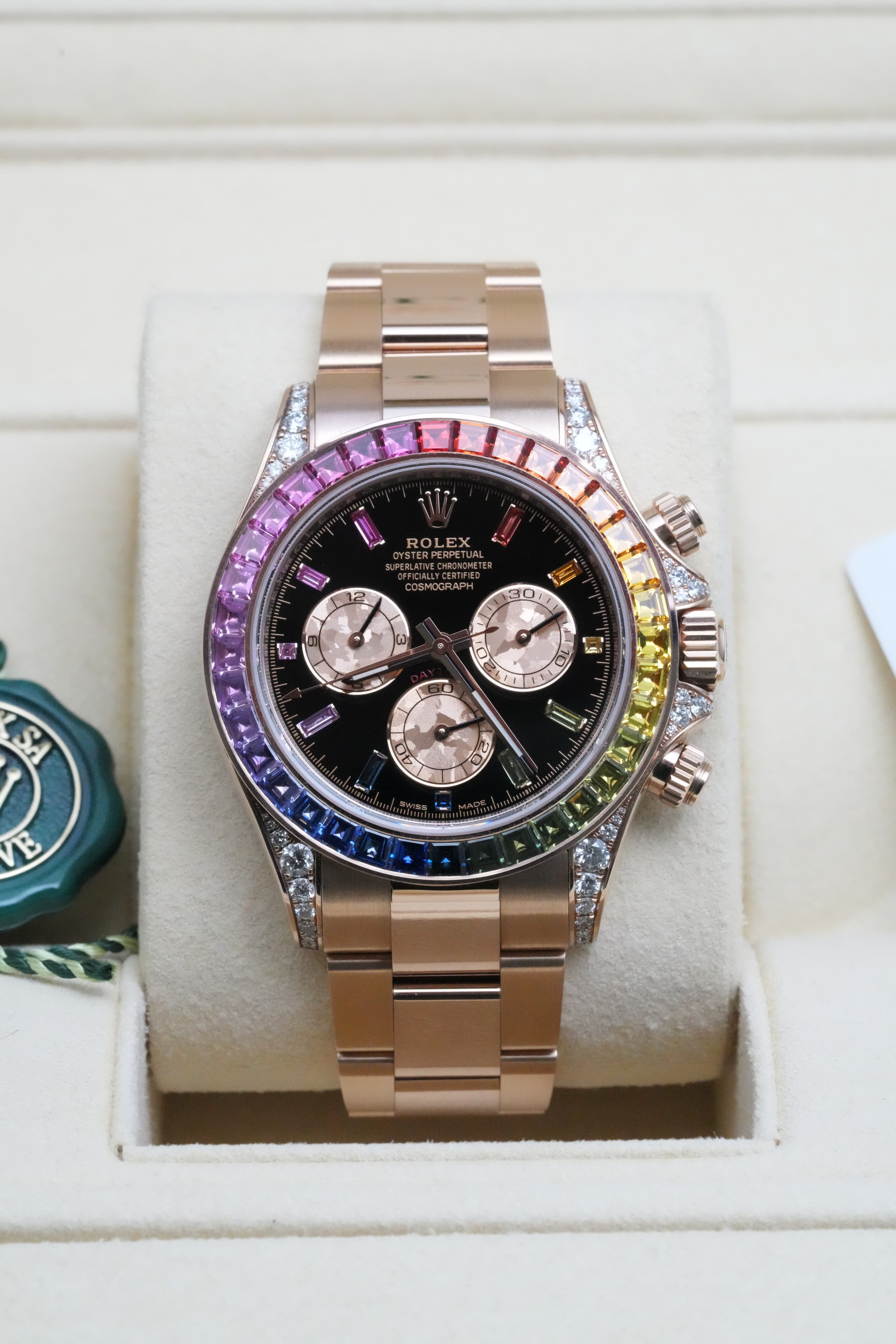 Rolex Rainbow Daytona  view 9