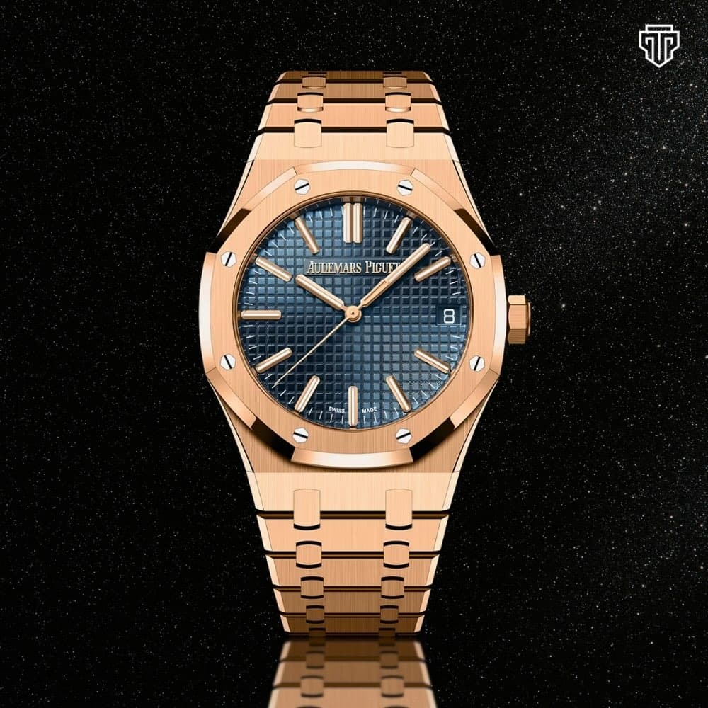 Rose gold Audemars Piguet Royal Oak