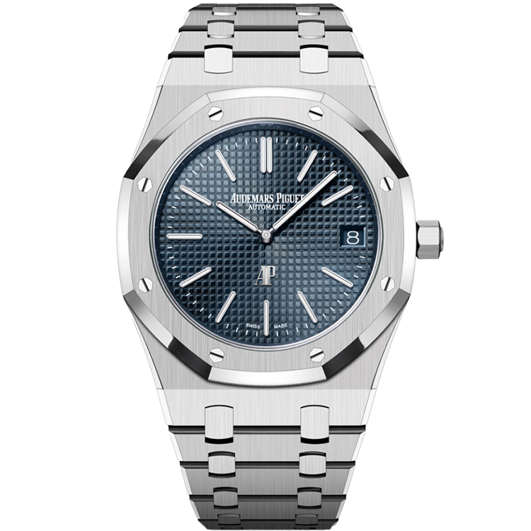 Audemars Piguet Royal Oak, 15202ST, Blue dial, Steel case, Steel bracelet, 41mm