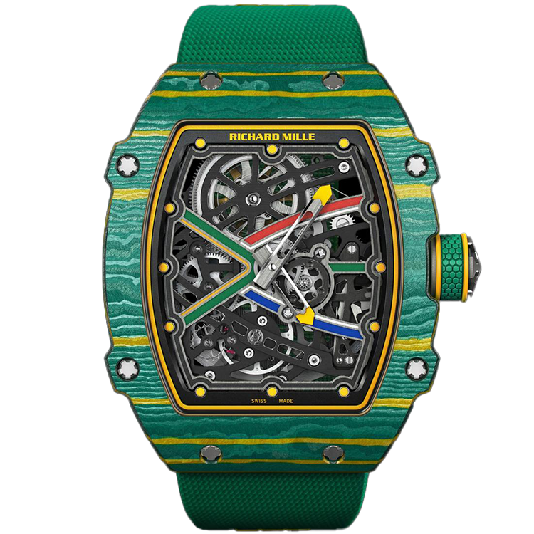 Richard Mille RM 67-02 Skeleton Wayde Van Niekerk skeleton dial carbon case 47.5mm