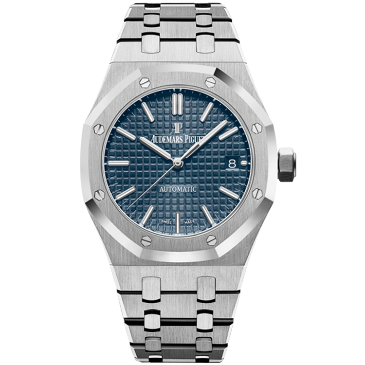 Audemars Piguet Royal Oak, 15450ST, Blue dial, Steel case, Steel bracelet, 37mm