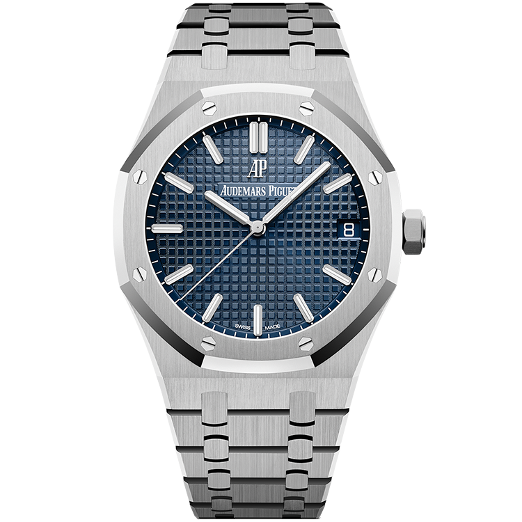 Audemars Piguet Royal Oak, 15500ST, Blue dial, Steel case, Steel bracelet, 41mm
