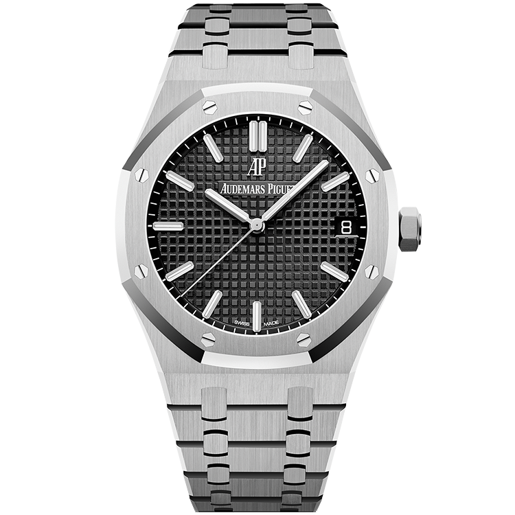 Audemars Piguet Royal Oak, 15500ST, Black dial, Steel case, Steel bracelet, 41mm