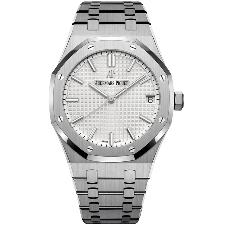 Audemars Piguet Royal Oak, 15500ST, White dial, Steel case, Steel bracelet, 41mm