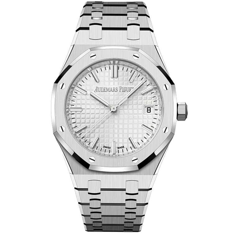 Audemars Piguet Royal Oak, 15510ST, White dial, Steel case, Steel bracelet, 41mm