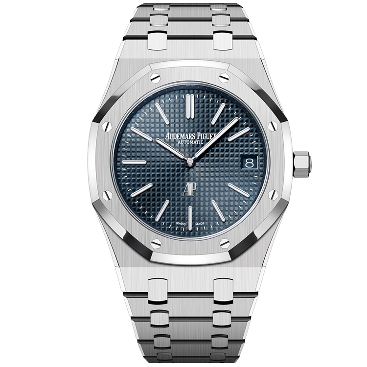 Audemars Piguet Royal Oak, 16202ST, Blue dial, Steel case, Steel bracelet, 39mm