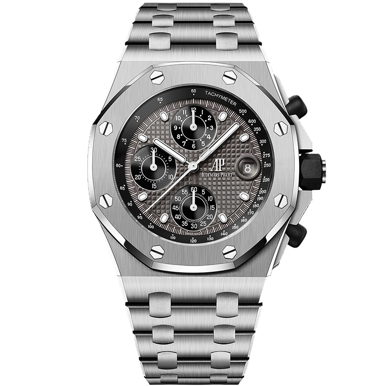 Audemars Piguet Offshore, 26238TI, Grey dial, Titanium case, Titanium bracelet, 42mm