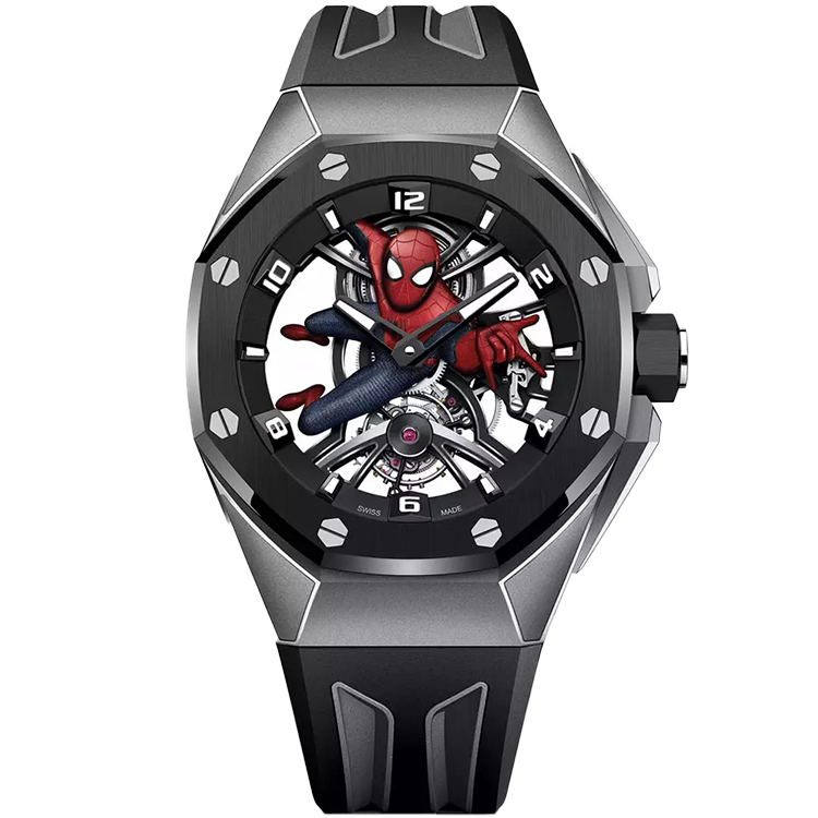 Audemars Piguet Concept, 26631IO, Skeleton dial, Titanium case, Rubber bracelet, 42mm