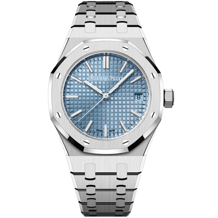 Audemars Piguet Royal Oak, 15550ST, Blue dial, Steel case, Steel bracelet, 37mm