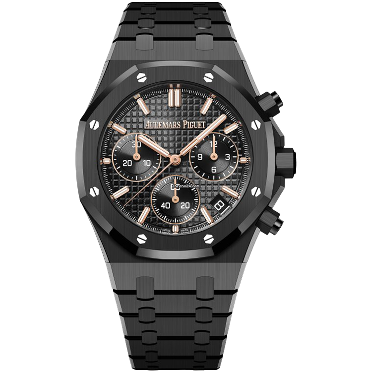Audemars Piguet Royal Oak, 26240CE, Black dial, Ceramic case, Ceramic bracelet, 41mm