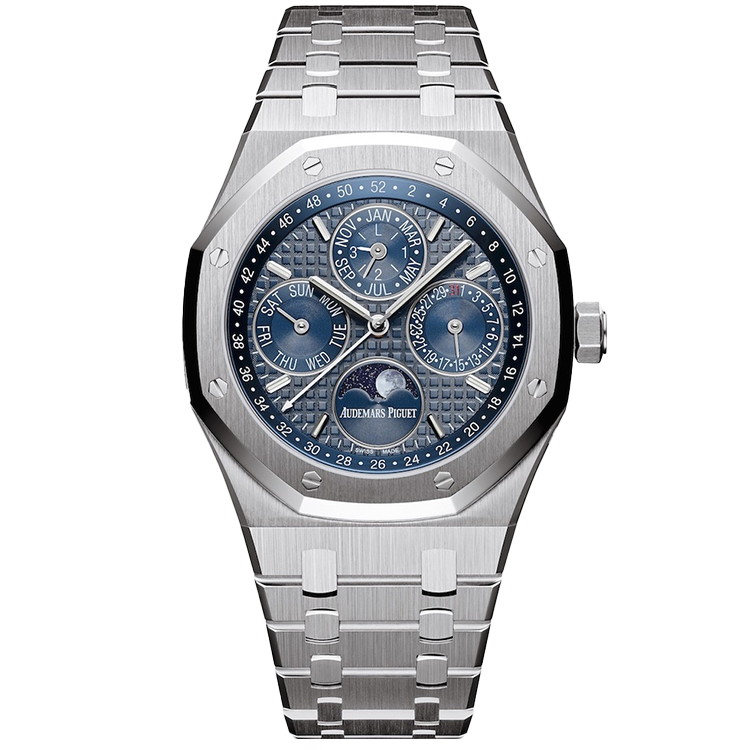 Audemars Piguet Royal Oak, 26574ST, Blue dial, Steel case, Steel bracelet, 41mm