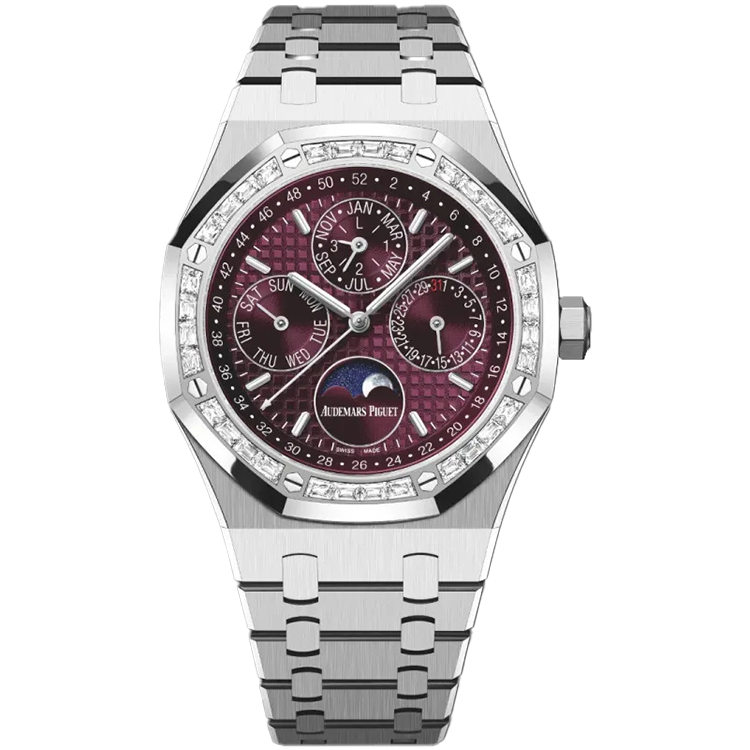 Audemars Piguet Royal Oak, 26598BC, Purple dial, White Gold case, White Gold bracelet, 41mm