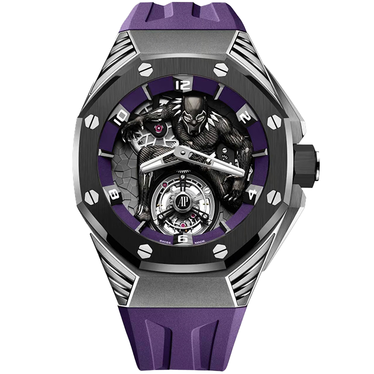 Audemars Piguet Concept, 26620IO, Skeleton dial, Titanium case, Rubber bracelet, 42mm