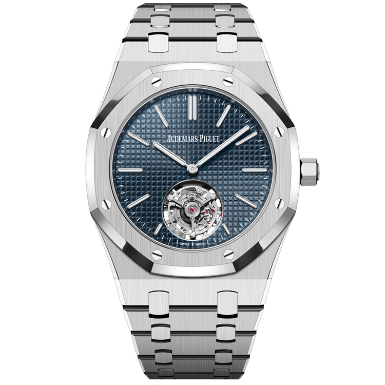 Audemars Piguet Royal Oak, 26730TI, Blue dial, Titanium case, Titanium bracelet, 41mm