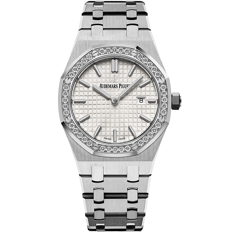 Audemars Piguet Royal Oak, 67651ST, White dial, Steel case, Steel bracelet, 33mm