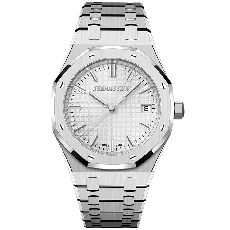 Audemars Piguet Royal Oak, 77450ST, White dial, Steel case, Steel bracelet, 34mm