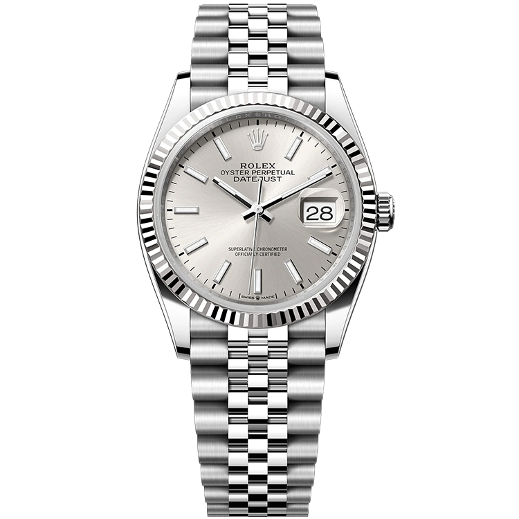 Rolex Datejust ref. 126234 silver dial steel case steel bracelet 36mm