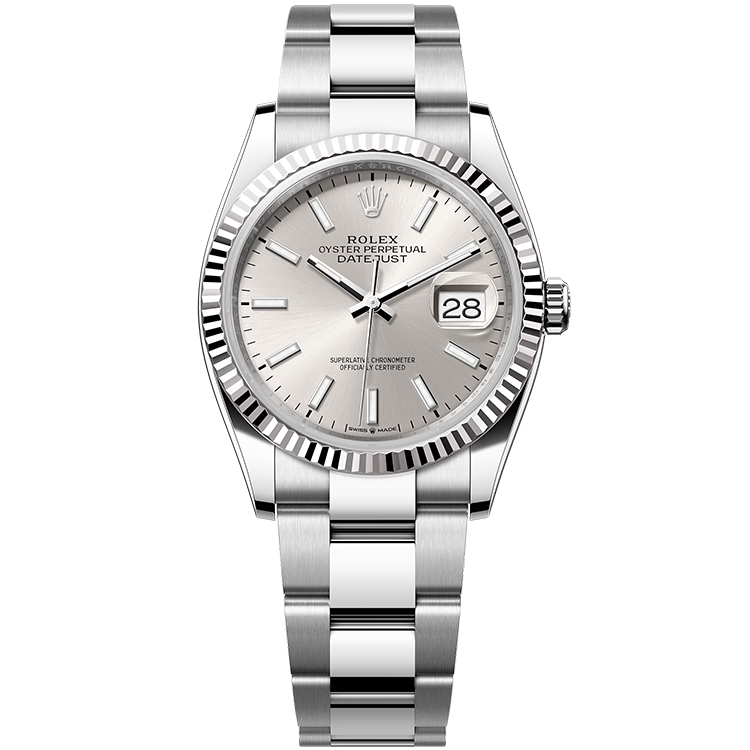 Rolex Datejust ref. 126234 silver dial steel case steel bracelet 36mm