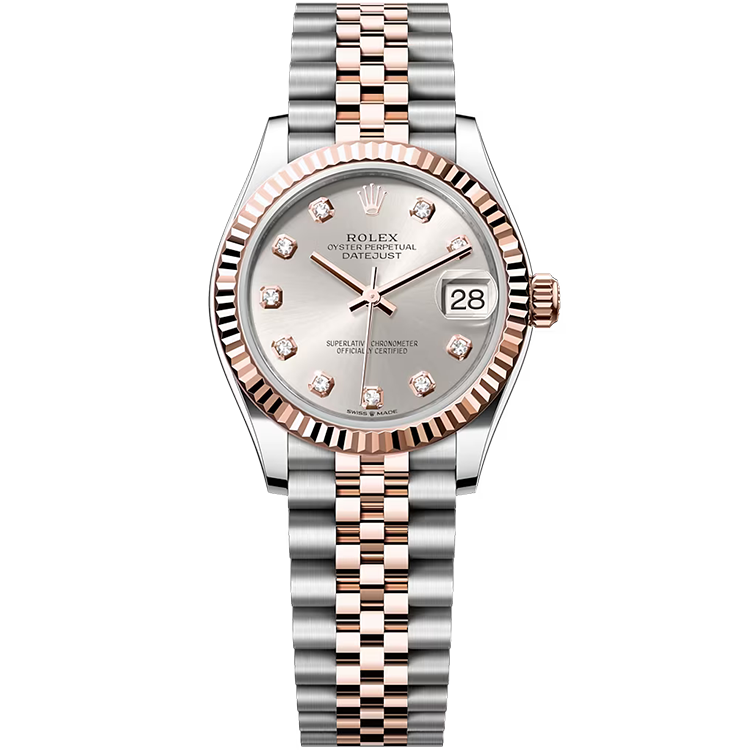Rolex Datejust ref. 278271 silver dial steel case two-tone bracelet 31mm