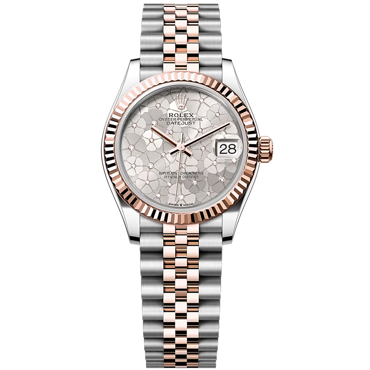 Rolex Datejust ref. 278271 silver dial steel case two-tone bracelet 31mm