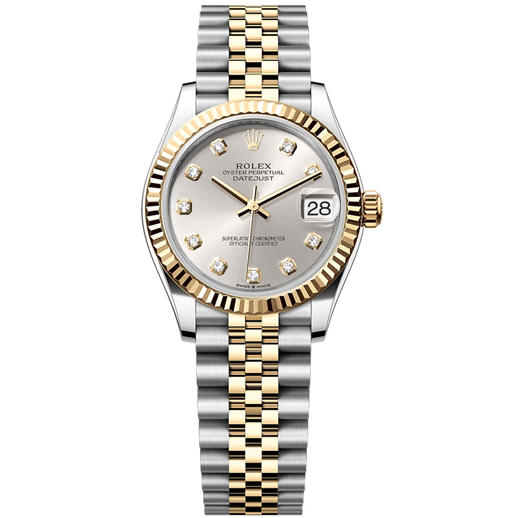 Rolex Datejust ref. 278273 silver dial steel case two-tone bracelet 31mm