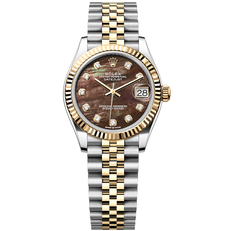 Rolex Datejust ref. 278273 mother of pearl dial steel case two-tone bracelet 31mm
