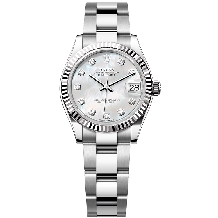 Rolex Datejust ref. 278274 mother of pearl dial steel case steel bracelet 31mm