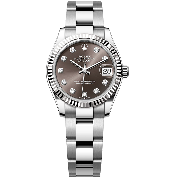 Rolex Datejust ref. 278274 chocolate dial steel case steel bracelet 31mm