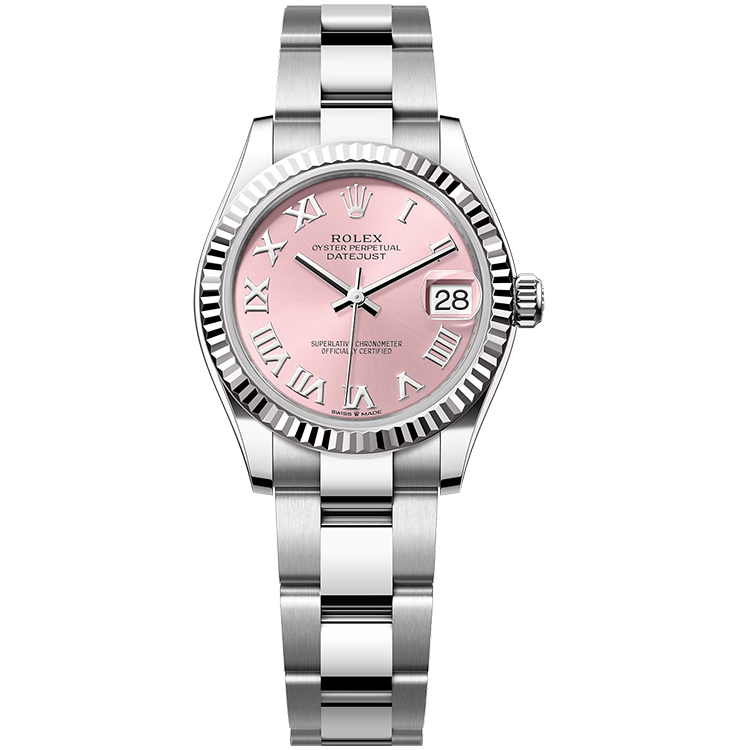 Rolex Datejust ref. 278274 pink dial steel case steel bracelet 31mm