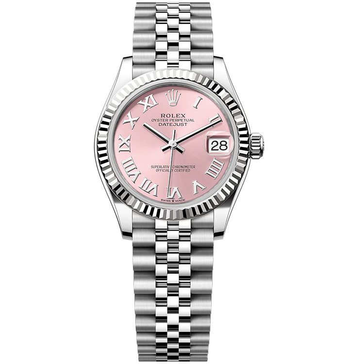Rolex Datejust ref. 278274 pink dial steel case steel bracelet 31mm