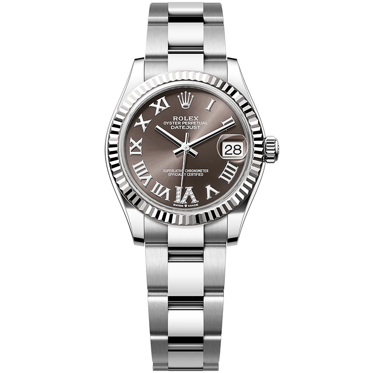 Rolex Datejust ref. 278274 grey dial steel case steel bracelet 31mm