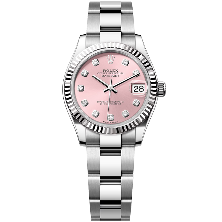 Rolex Datejust ref. 278274 pink dial steel case steel bracelet 31mm