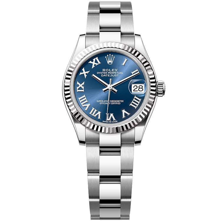 Rolex Datejust ref. 278274 blue dial steel case steel bracelet 31mm