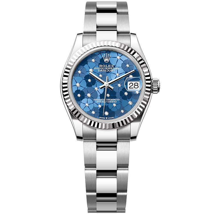 Rolex Datejust ref. 278274 blue dial steel case steel bracelet 31mm