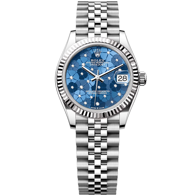 Rolex Datejust ref. 278274 blue dial steel case steel bracelet 31mm