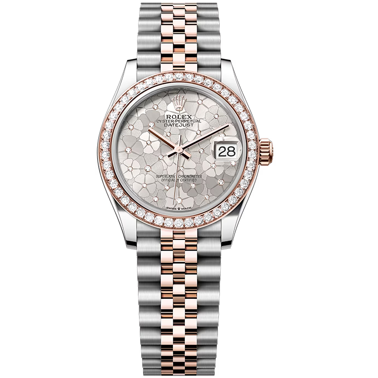 Rolex Datejust ref. 278381RBR silver dial steel case two-tone bracelet 31mm