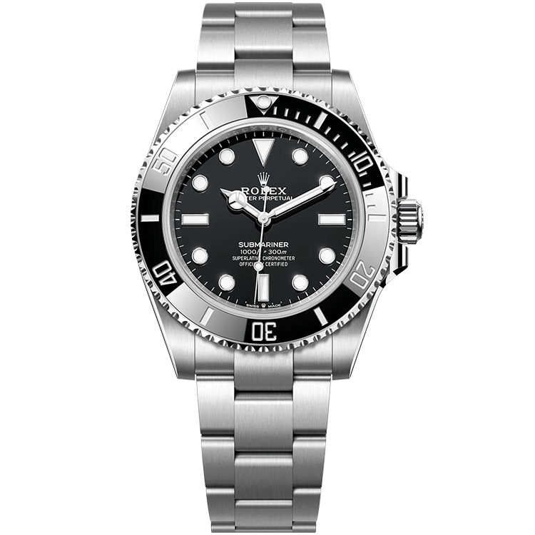 Rolex Submariner ref. 124060 black dial steel case steel bracelet 41mm