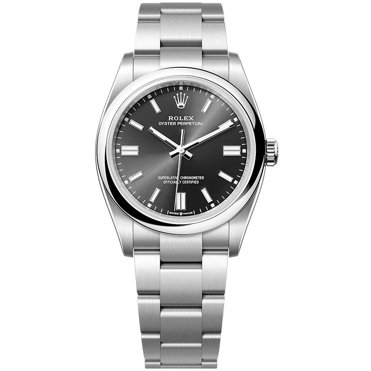 Rolex Oyster Perpetual ref. 126000 black dial steel case steel bracelet 36mm