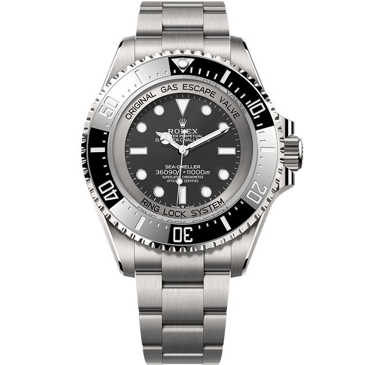 Rolex Deepsea ref. 126067 black dial titanium case titanium bracelet 50mm