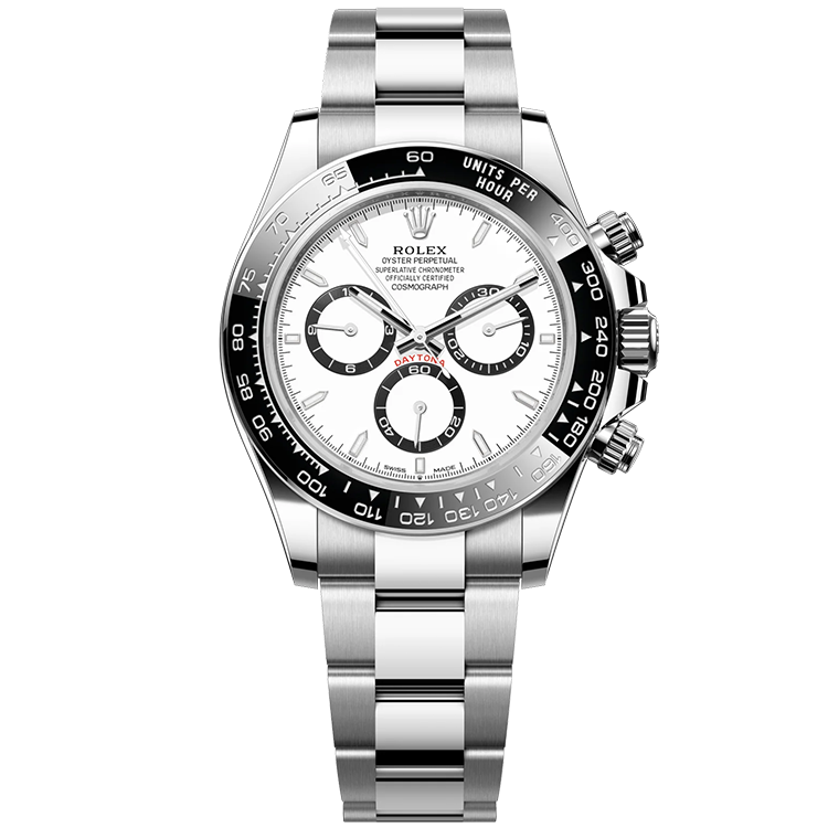 Rolex Daytona ref. 116500LN white dial steel case steel bracelet 40mm