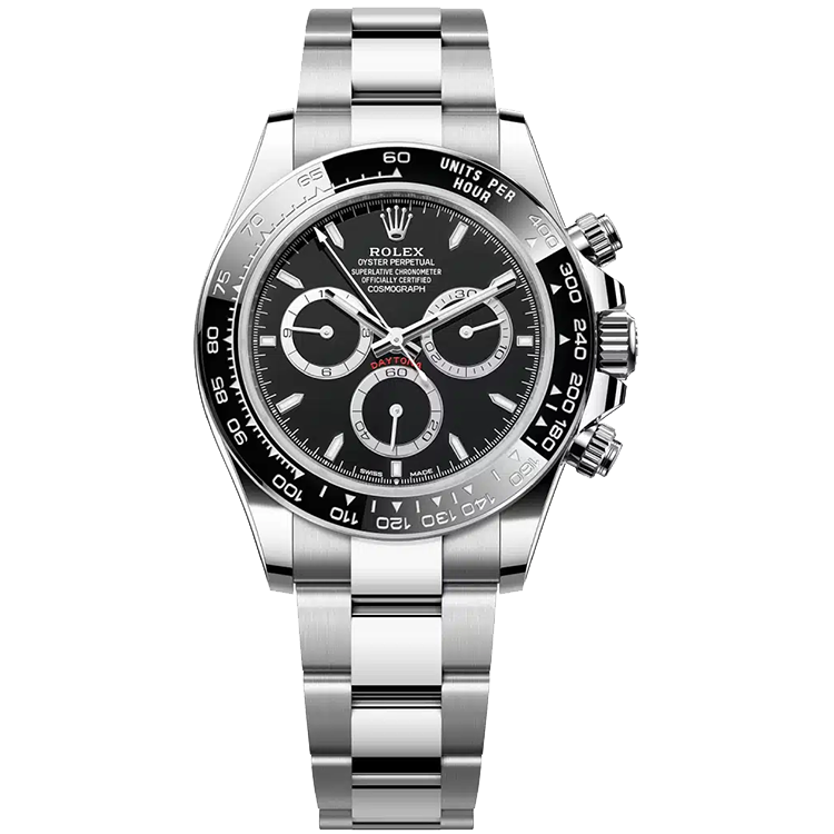 Rolex Daytona ref. 116500LN black dial steel case steel bracelet 40mm