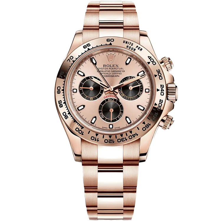 Rolex Daytona ref. 116505 rose gold dial rose gold case rose gold bracelet 40mm