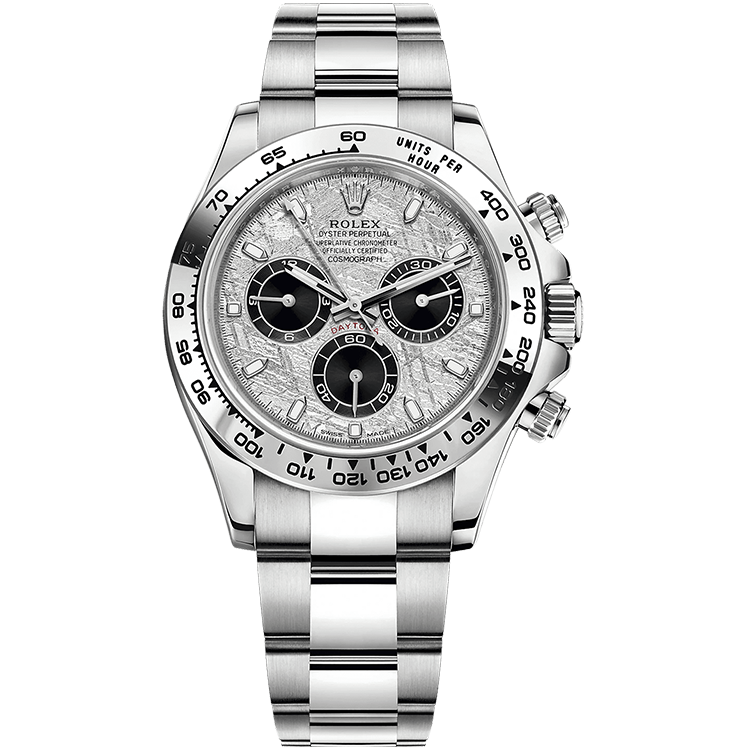 Rolex Daytona ref. 116509 meteorite dial white gold case white gold bracelet 40mm