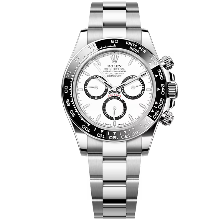 Rolex Daytona ref. 126500LN white dial steel case steel bracelet 40mm